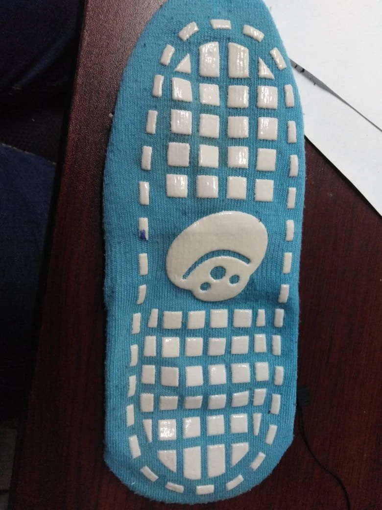 Caoutchouc de silicone d'écran d'encre de silicone pour des chaussettes