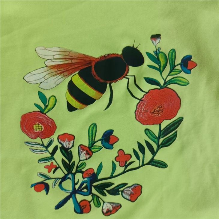 Sérigraphie multicolore avec silicone