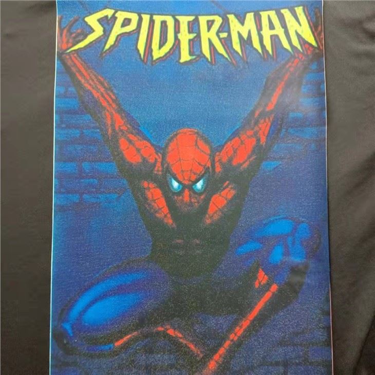 Screen Printing Spider Man